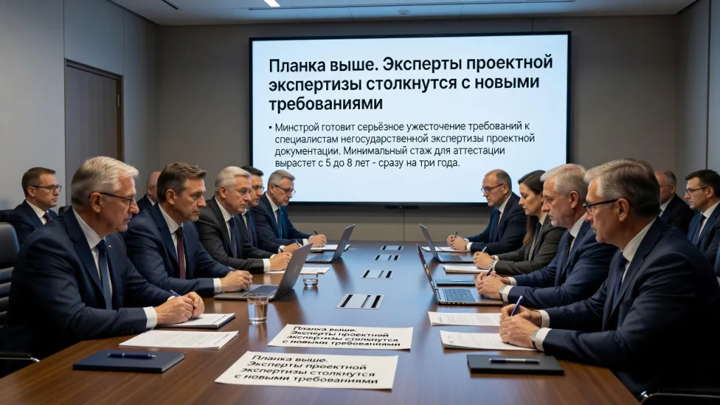 Планка выше. Эксперты проектной экспертизы столкнутся с новыми требованиями