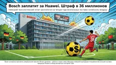 Bosch заплатит за Huawei. Штраф в 36 миллионов